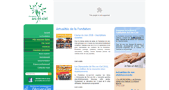 Desktop Screenshot of fondation-arcenciel.fr
